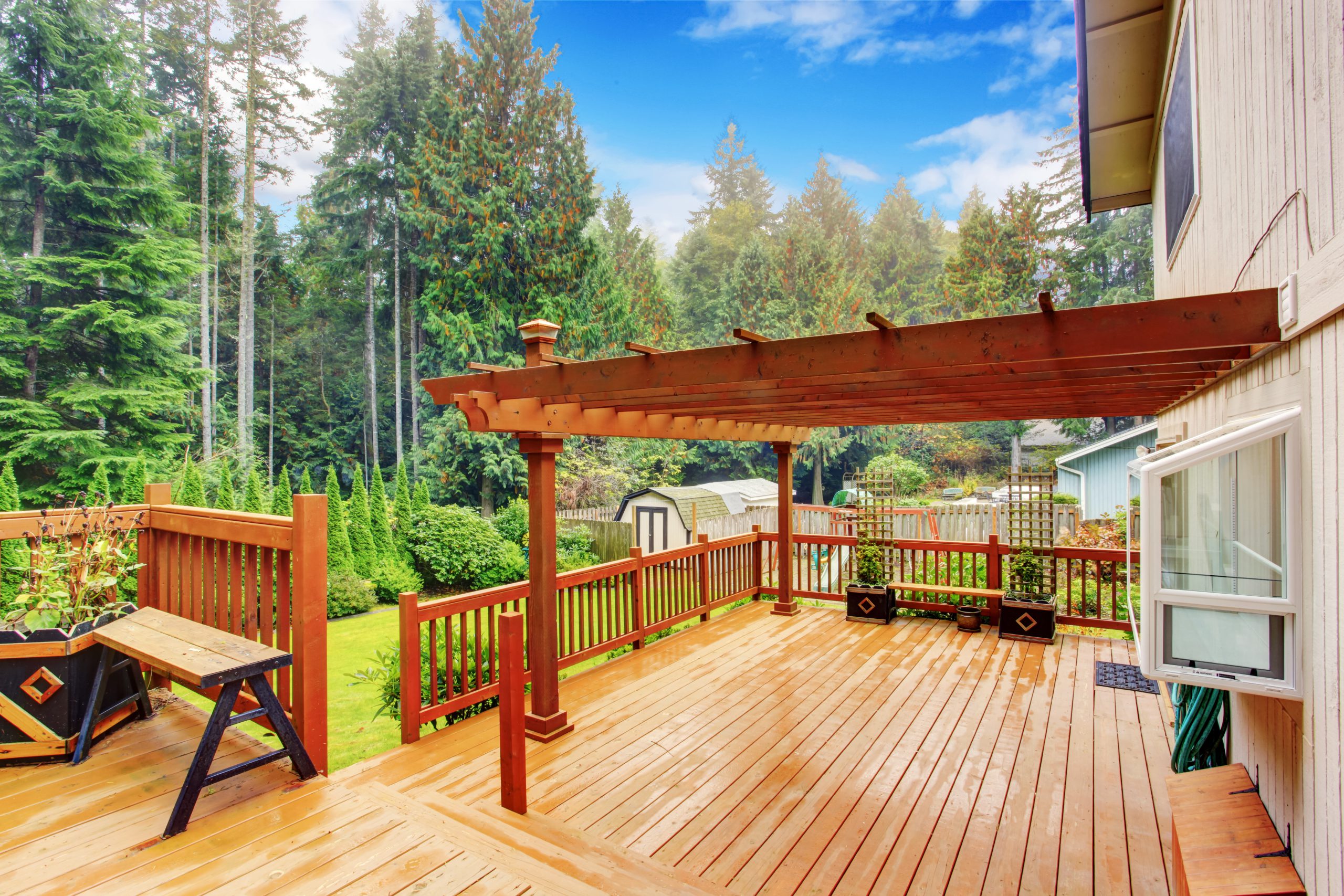 Deck Staining Deck Repair